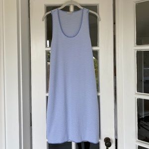 LAKE Pima Maternity Tank Gown in Hydrangea sz XS